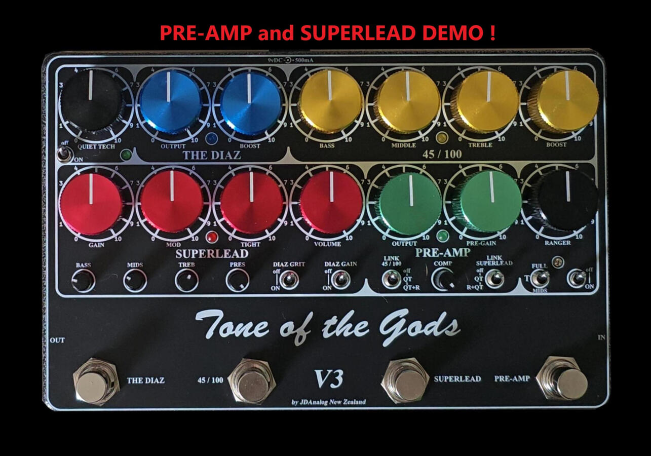 PRE-AMP and SUPERLEAD DEMO PRE-AMP and SUPERLEAD DEMO